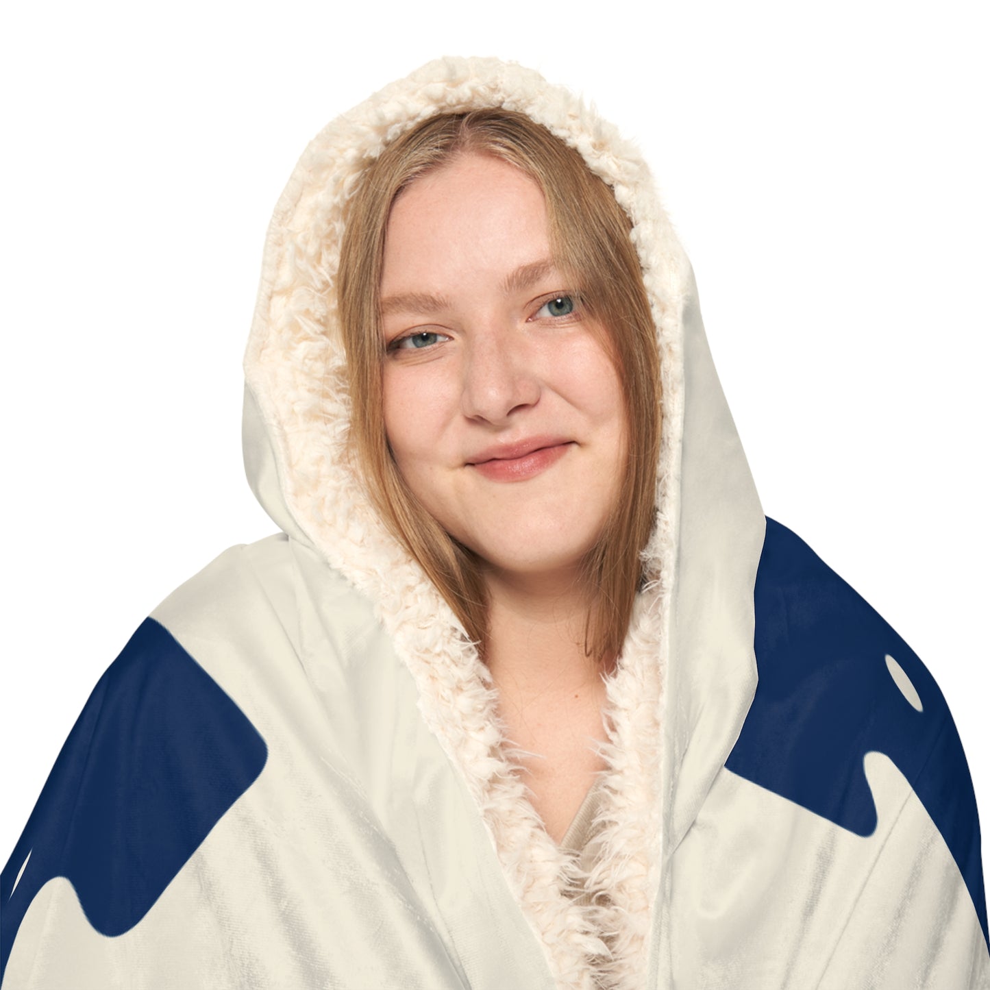 Colts Horseshoe Snuggle Blanket | Hooded Throw
