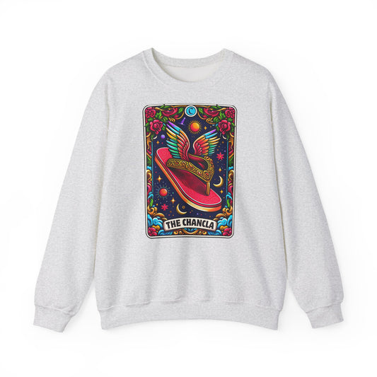 Winged Sombrero Sweatshirt | Lotería Style Mexican Card Art