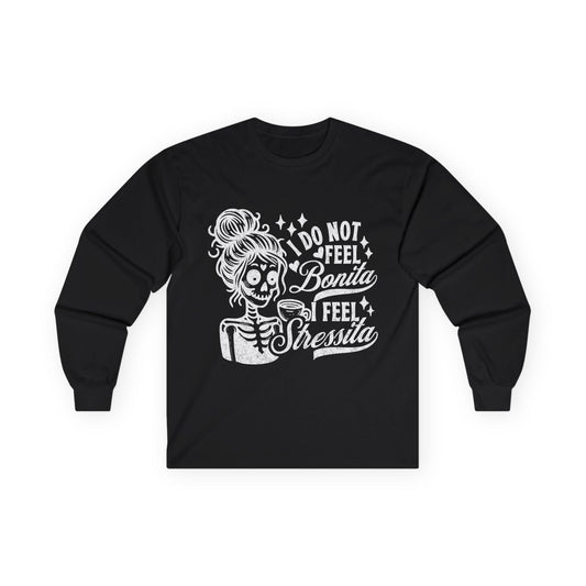 Day of the Dead Skeleton Tee | Long Sleeve Skull Floral Shirt