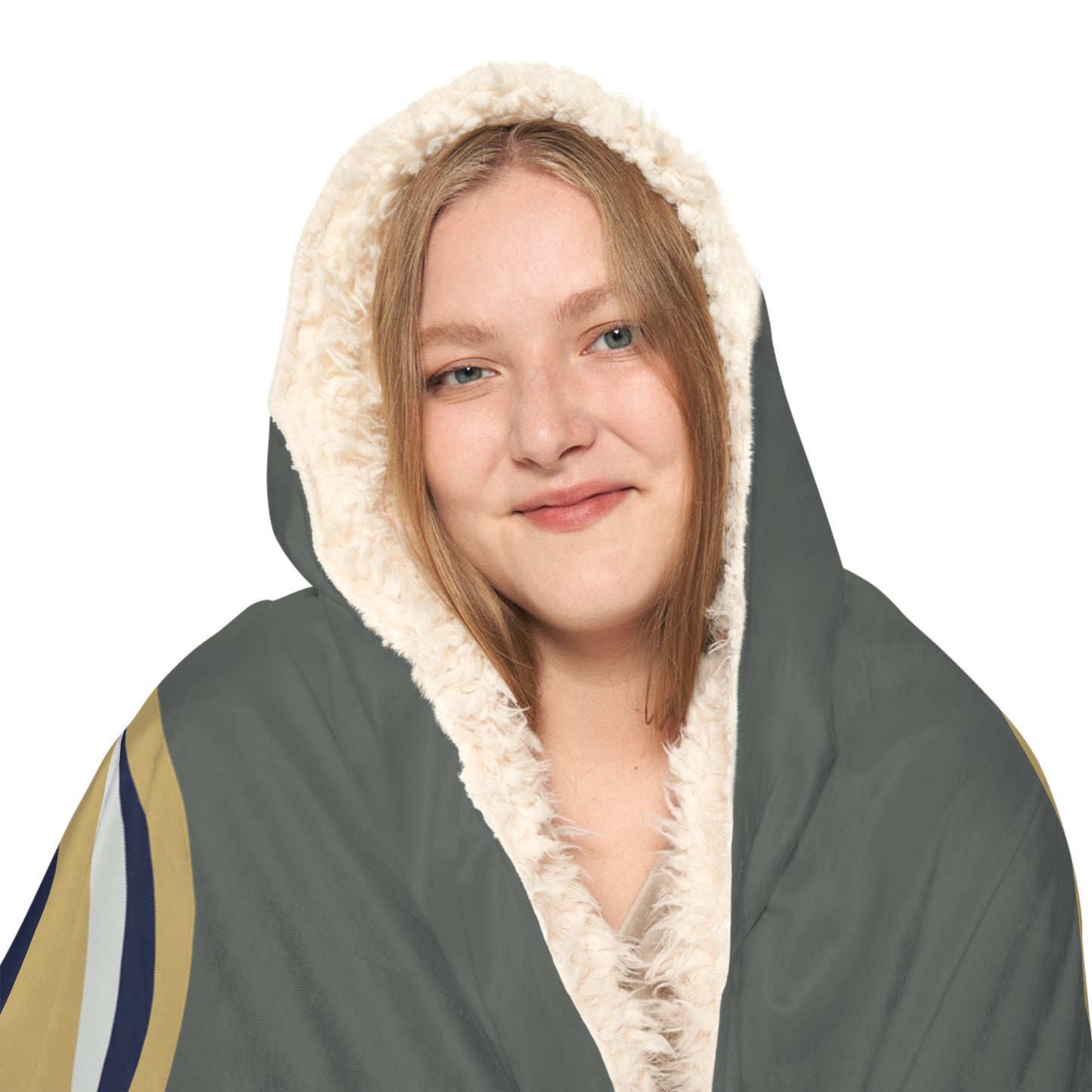 Los Angeles Rams Logo Snuggle Blanket | Hooded Throw