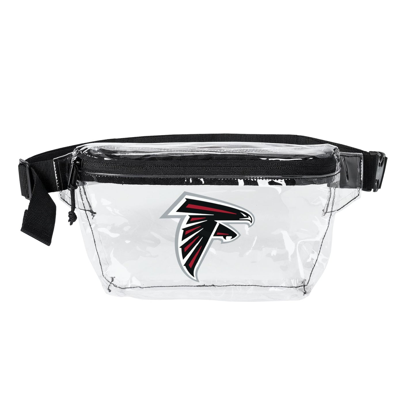 Falcon Logo Transparent Fanny Pack | Clear Stadium Bag, Security-Friendly