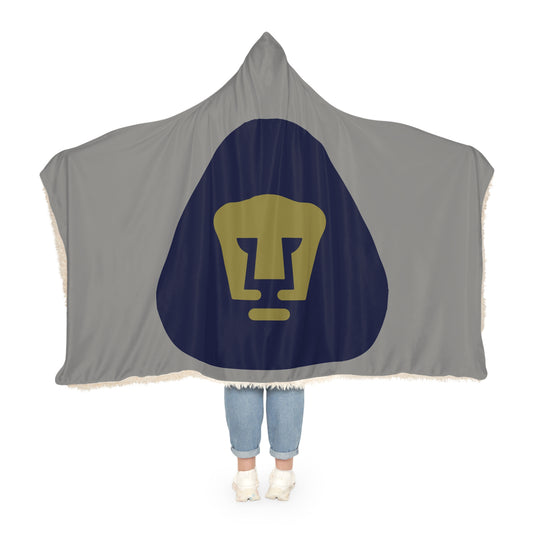 Puma Emblem Snuggle Blanket | Hooded Throw, Animal Logo Cozy Wrap