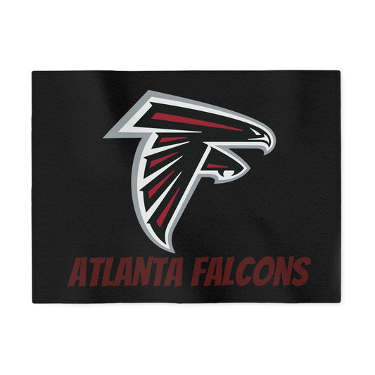 Atlanta Falcons logo Sweatshirt Blanket | NFL team fleece throw