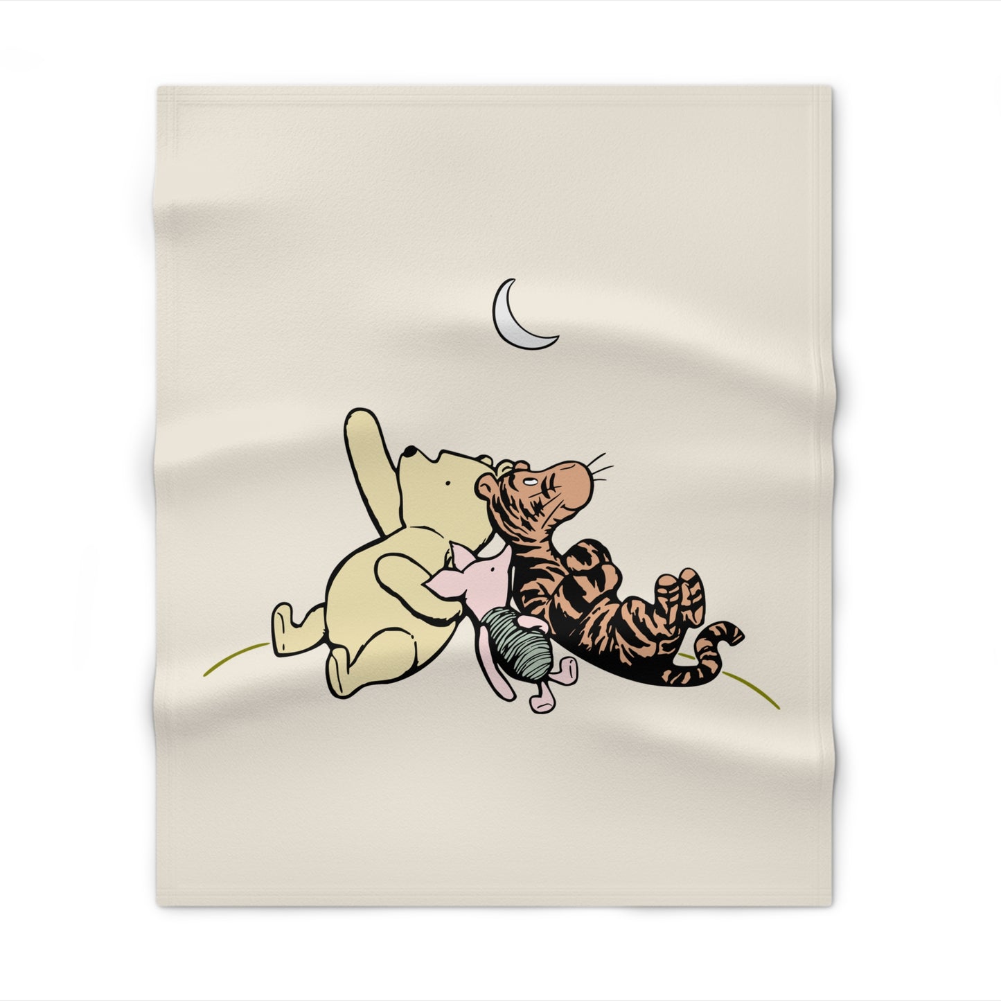 Winnie the Pooh & Tigger Moon Gazing Throw Blanket