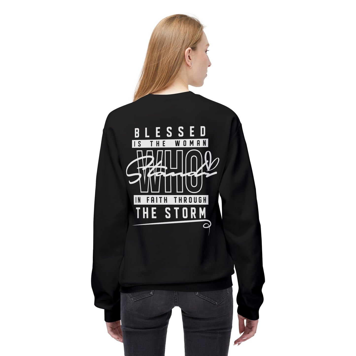 Blessed Through the Storm Crewneck Sweatshirt
