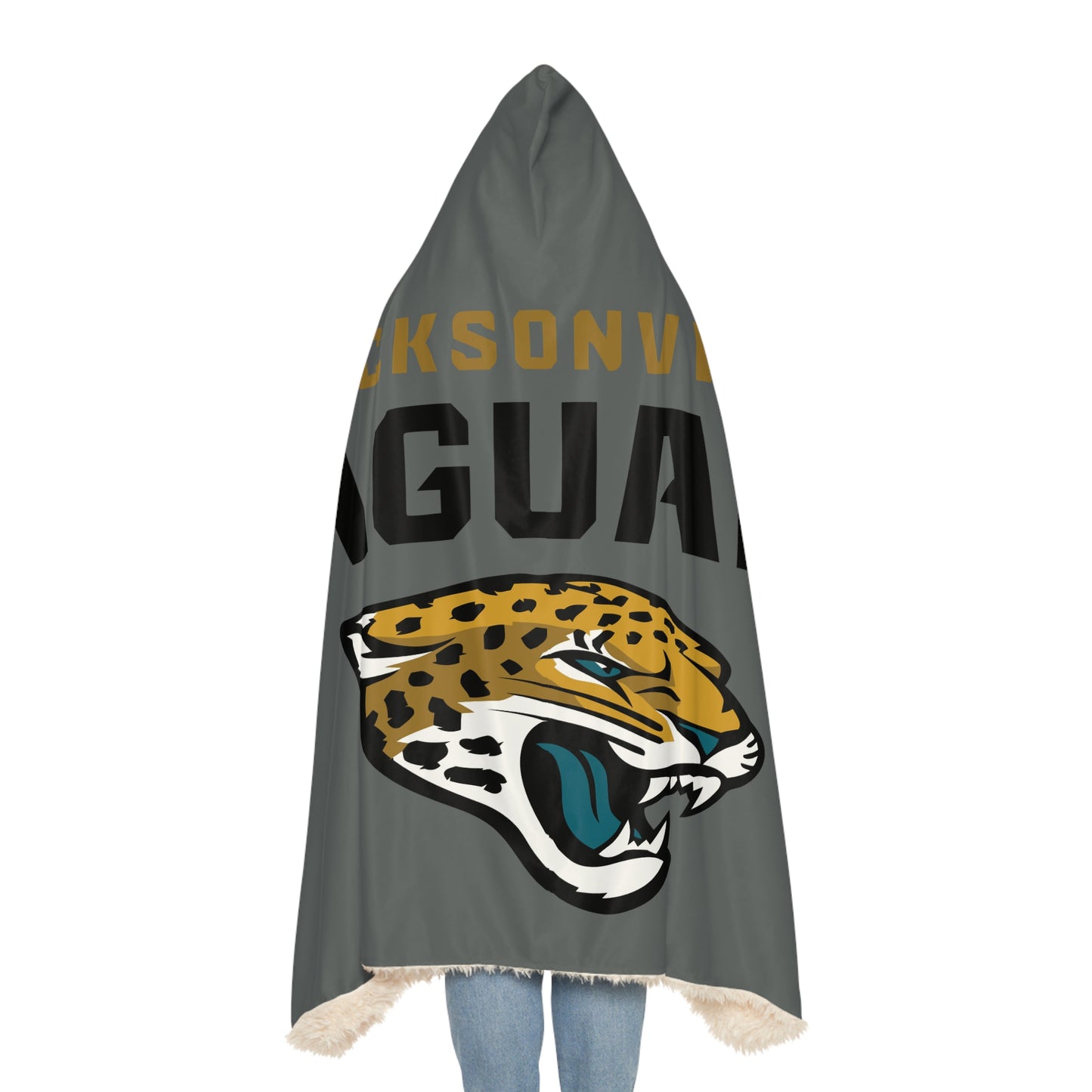 Jacksonville Jaguars Snuggle Blanket | NFL Team Hooded Throw
