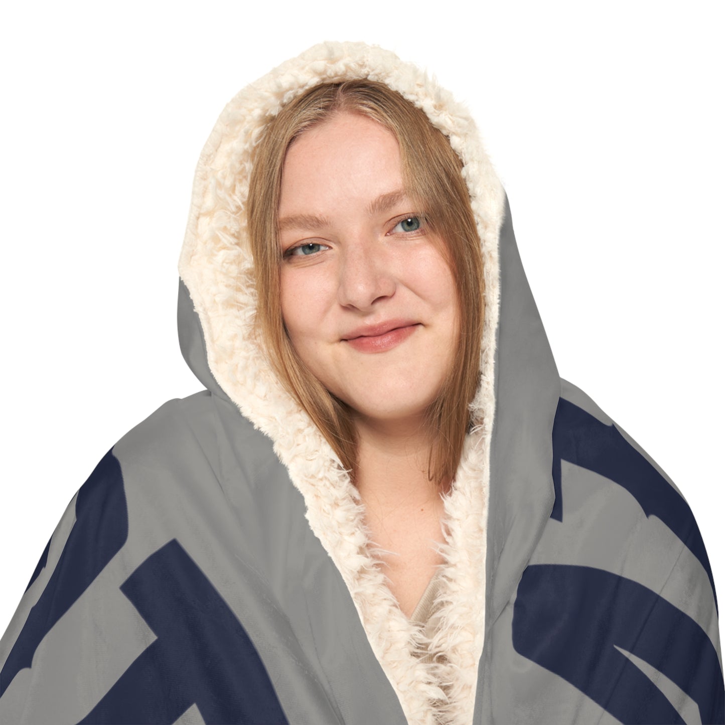 Patriots Logo Snuggle Blanket | Team Football Throw Hooded Blanket