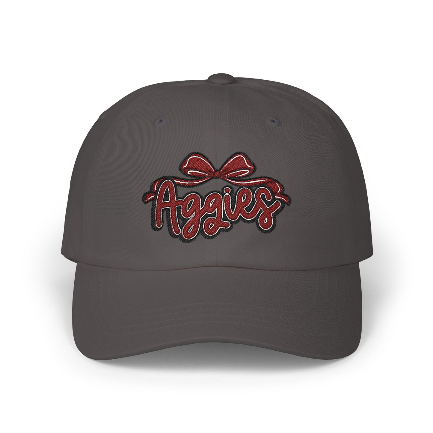 Aggies Script with Bow Cap | Classic Dad Cap