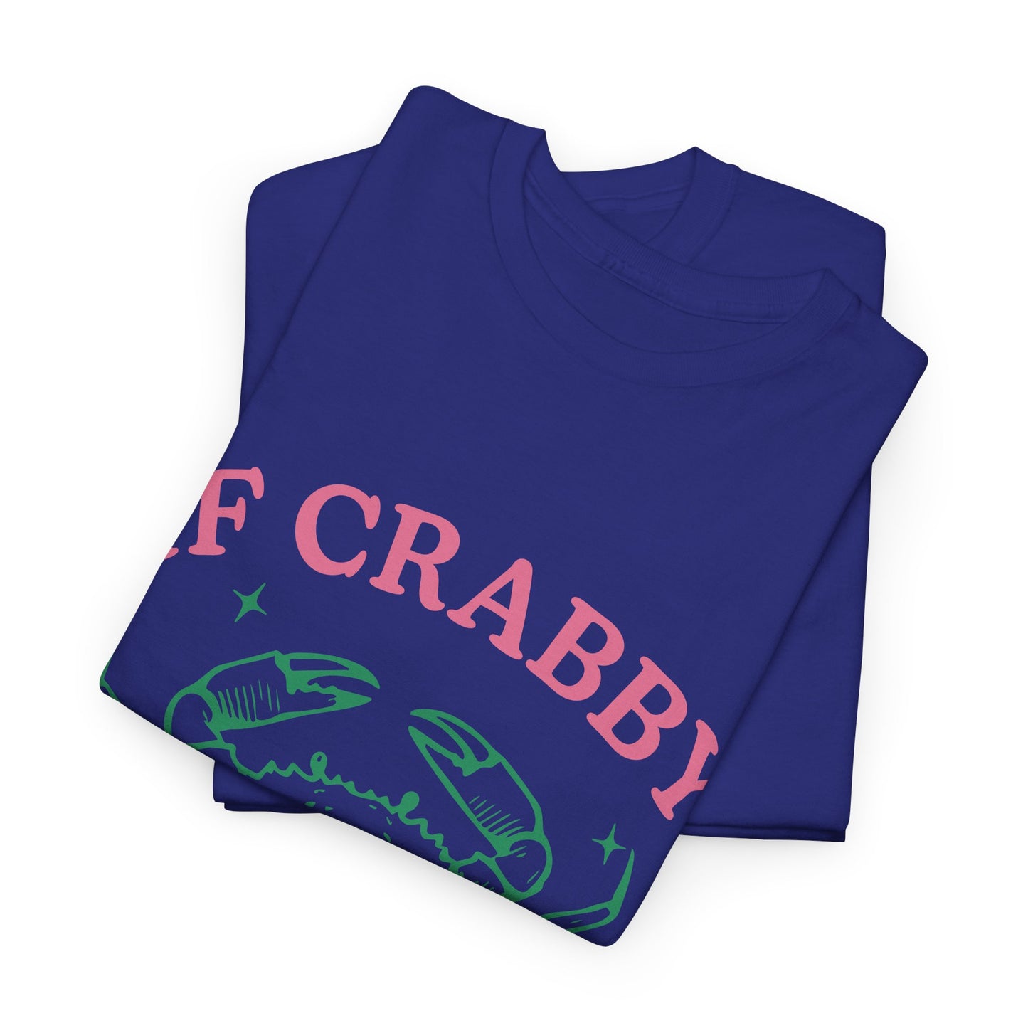 Crabby Beach Tee – “If Crabby Please Return to the Beach” Cute Crab Graphic T-Shirt