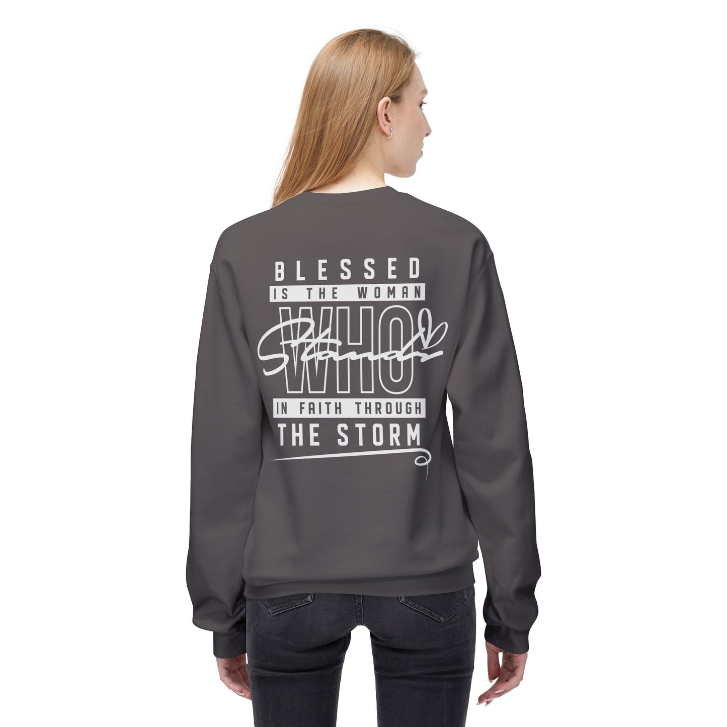 Blessed Through the Storm Crewneck Sweatshirt