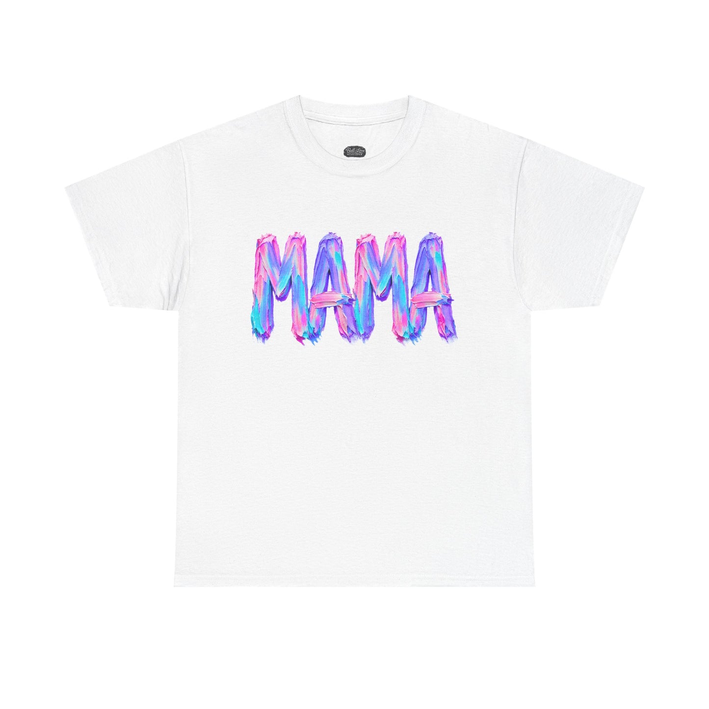 MAMA watercolor balloon letters Tee | Mother's Day casual shirt