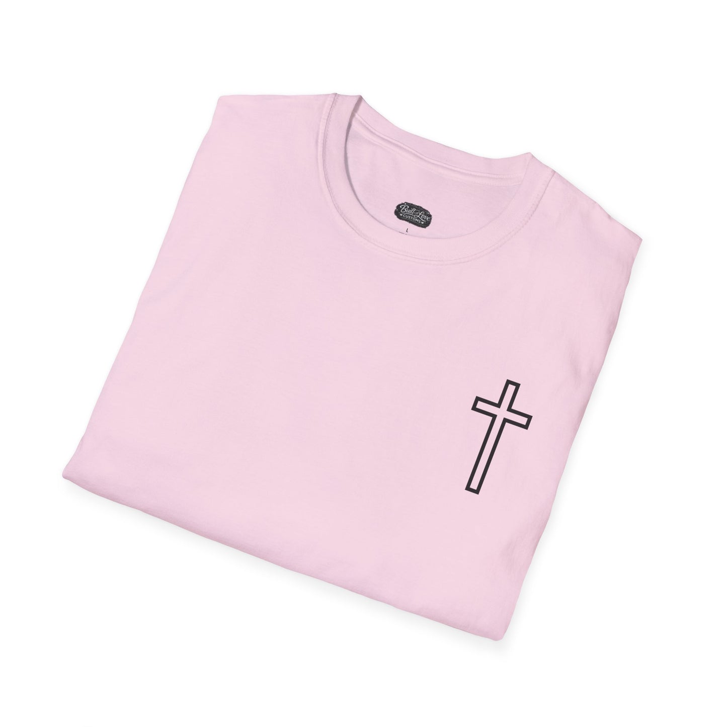 Blessed Who Stand T-Shirt — "Blessed is the woman who stood in faith through the storm" Christian Tee
