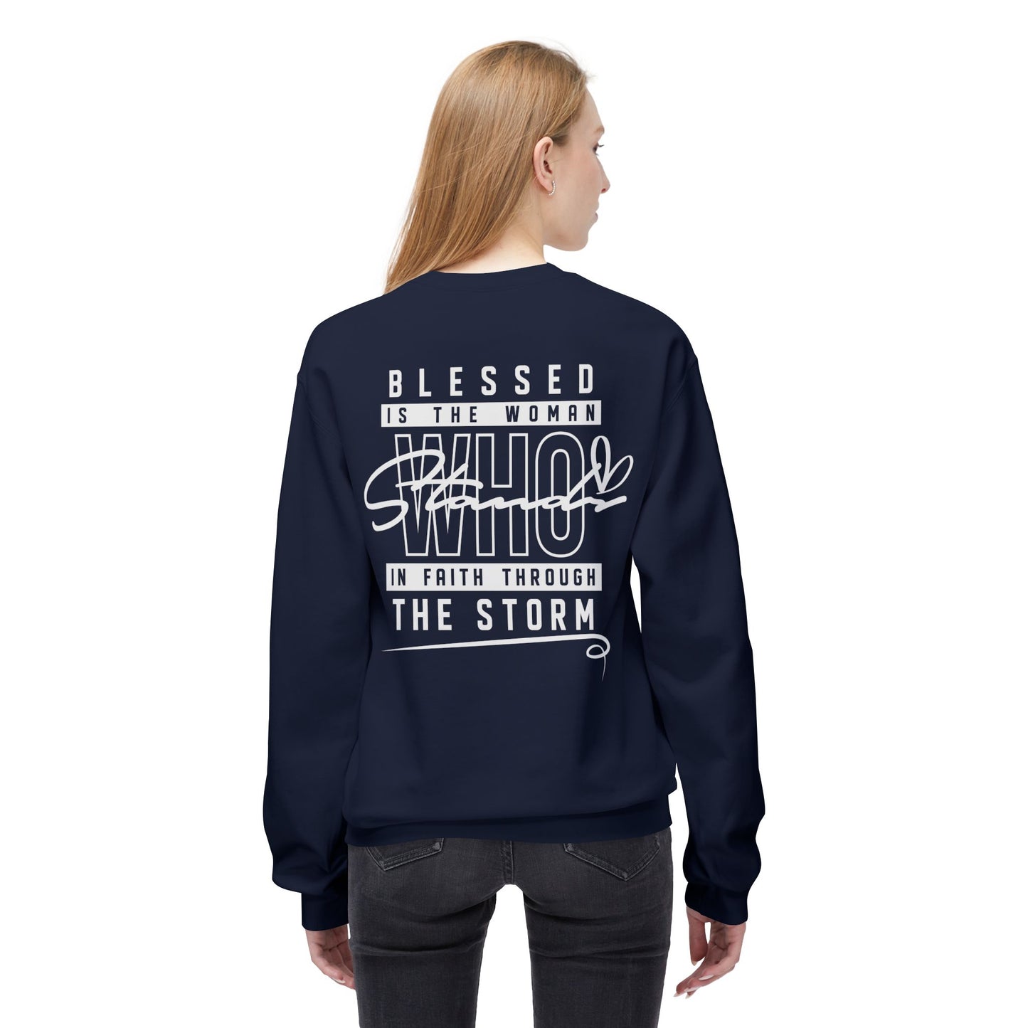 Blessed Through the Storm Crewneck Sweatshirt