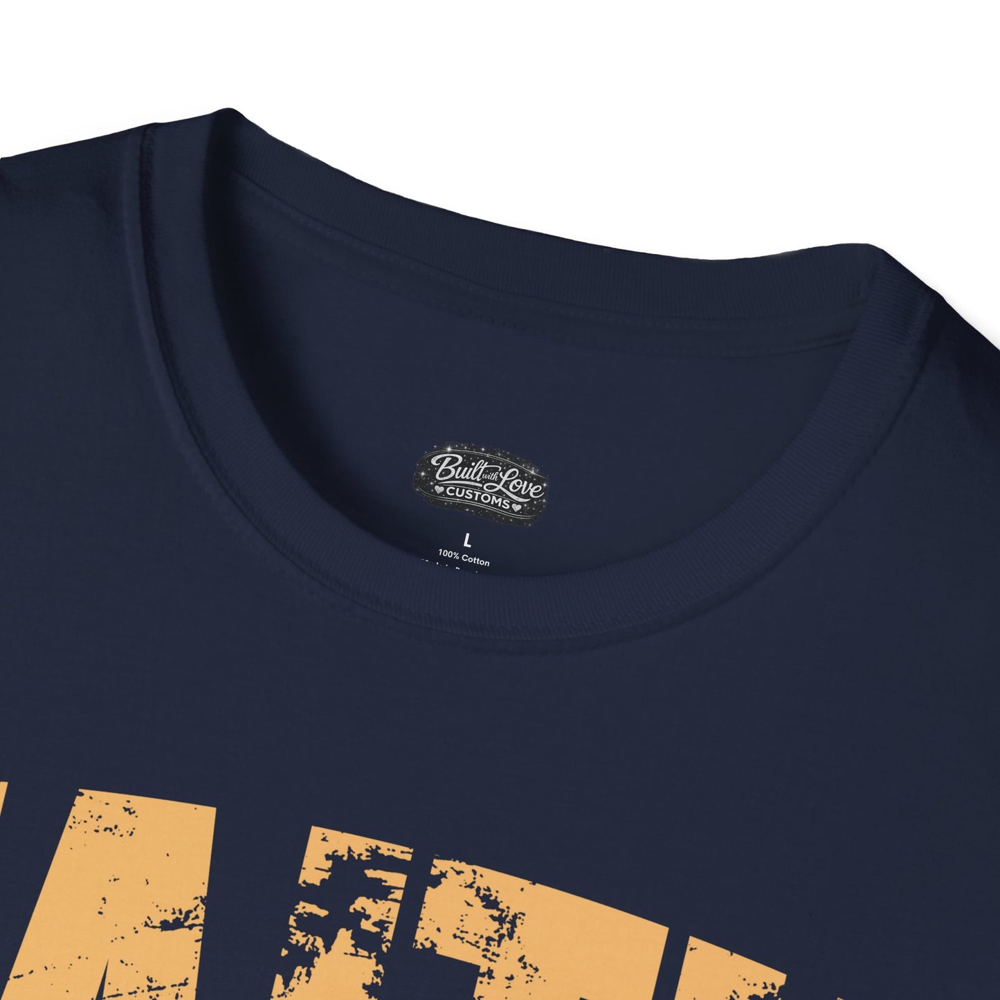 Faith distressed typography T-Shirt | Romans 2:9 scripture tee