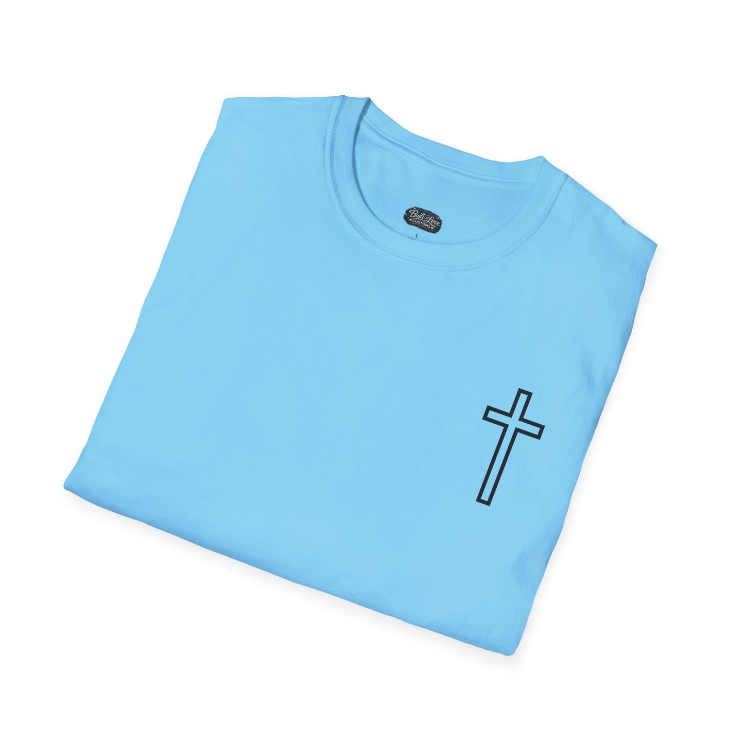 Blessed Who Stand T-Shirt — "Blessed is the woman who stood in faith through the storm" Christian Tee
