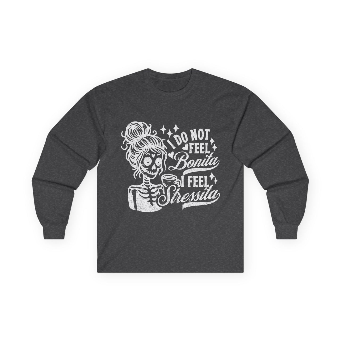 Day of the Dead Skeleton Tee | Long Sleeve Skull Floral Shirt