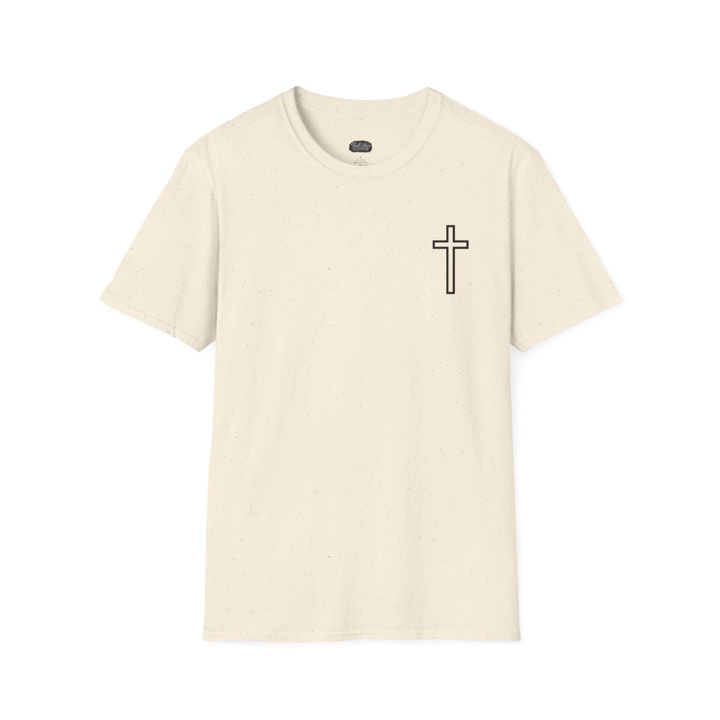 Blessed Who Stand T-Shirt — "Blessed is the woman who stood in faith through the storm" Christian Tee