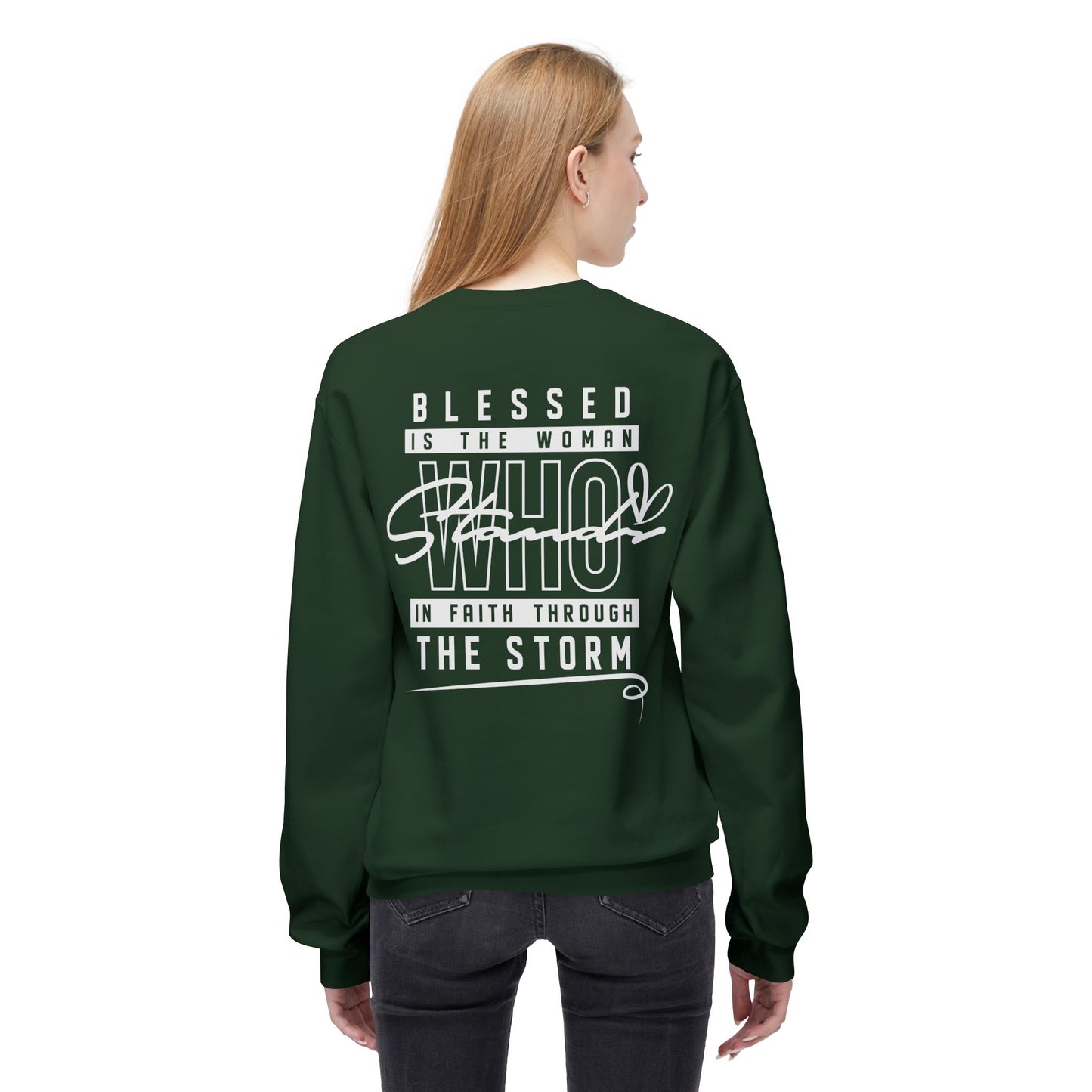 Blessed Through the Storm Crewneck Sweatshirt
