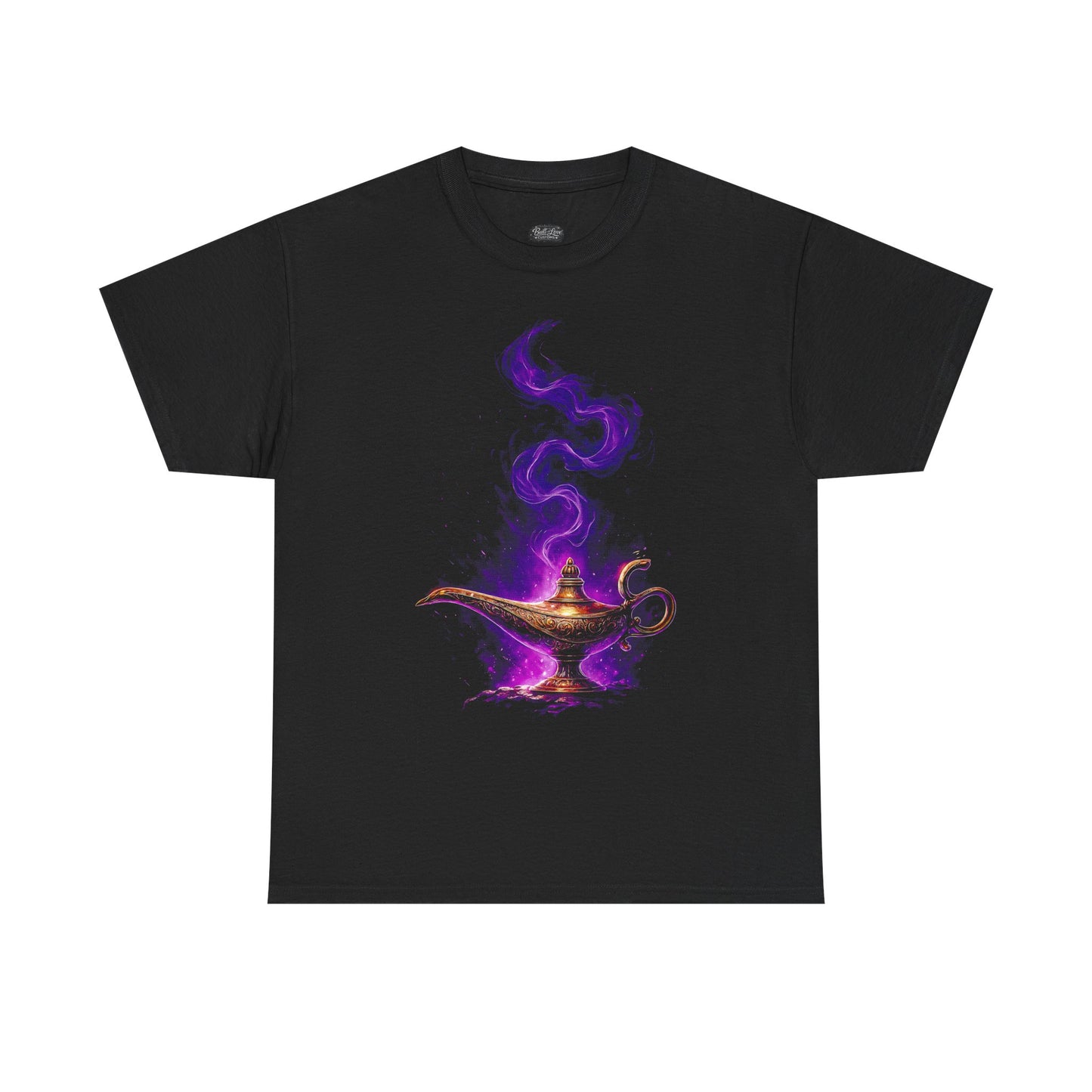 Mystic Genie Lamp Tee | Magical Purple Smoke Aladdin Style
