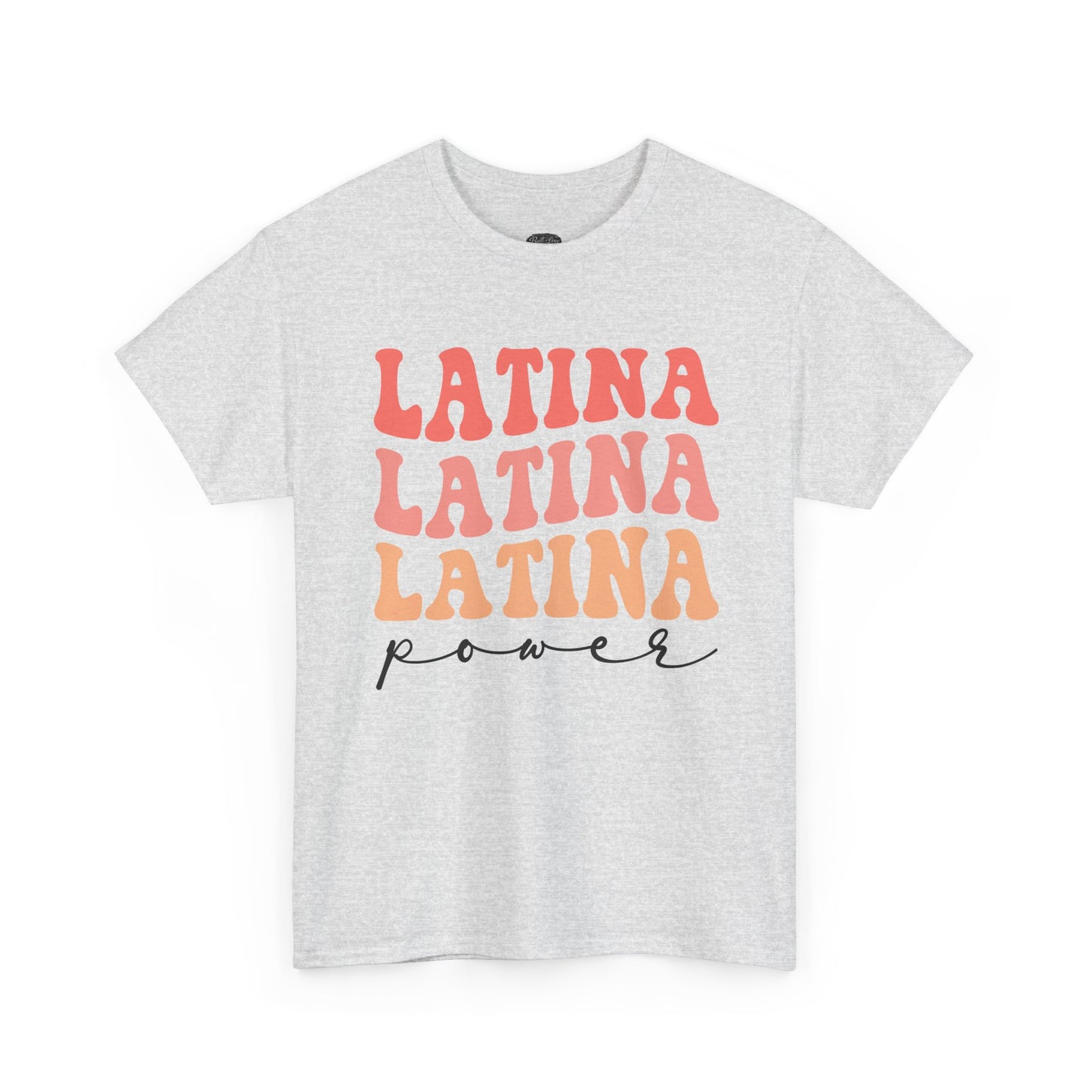 Latina Power tee | Latina Typography Shirt, Retro Script Design
