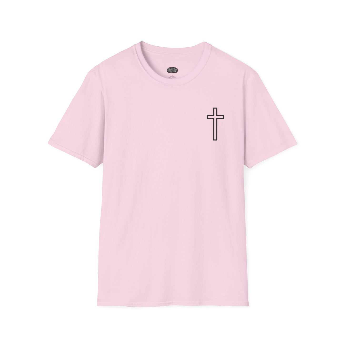 Blessed Who Stand T-Shirt — "Blessed is the woman who stood in faith through the storm" Christian Tee