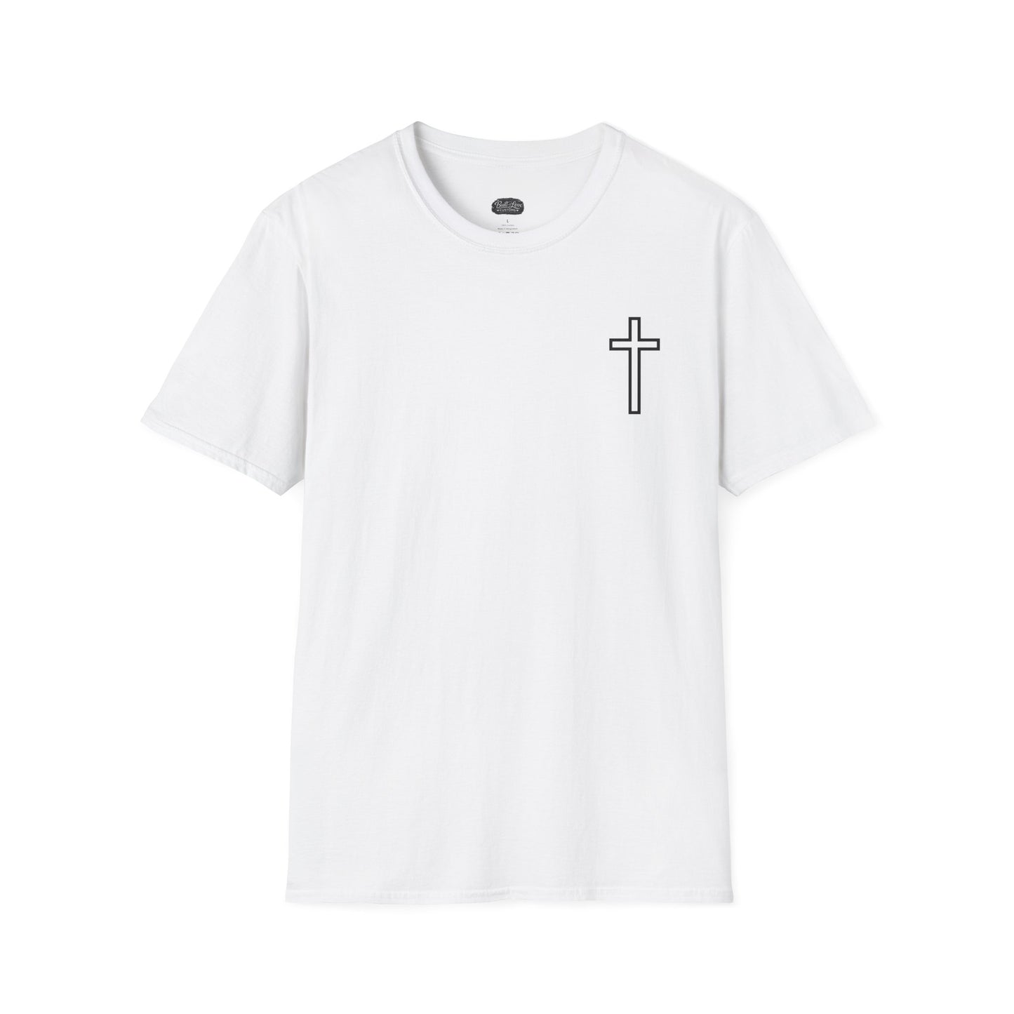 Blessed Who Stand T-Shirt — "Blessed is the woman who stood in faith through the storm" Christian Tee
