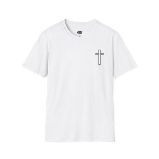 Blessed Who Stand T-Shirt — "Blessed is the woman who stood in faith through the storm" Christian Tee