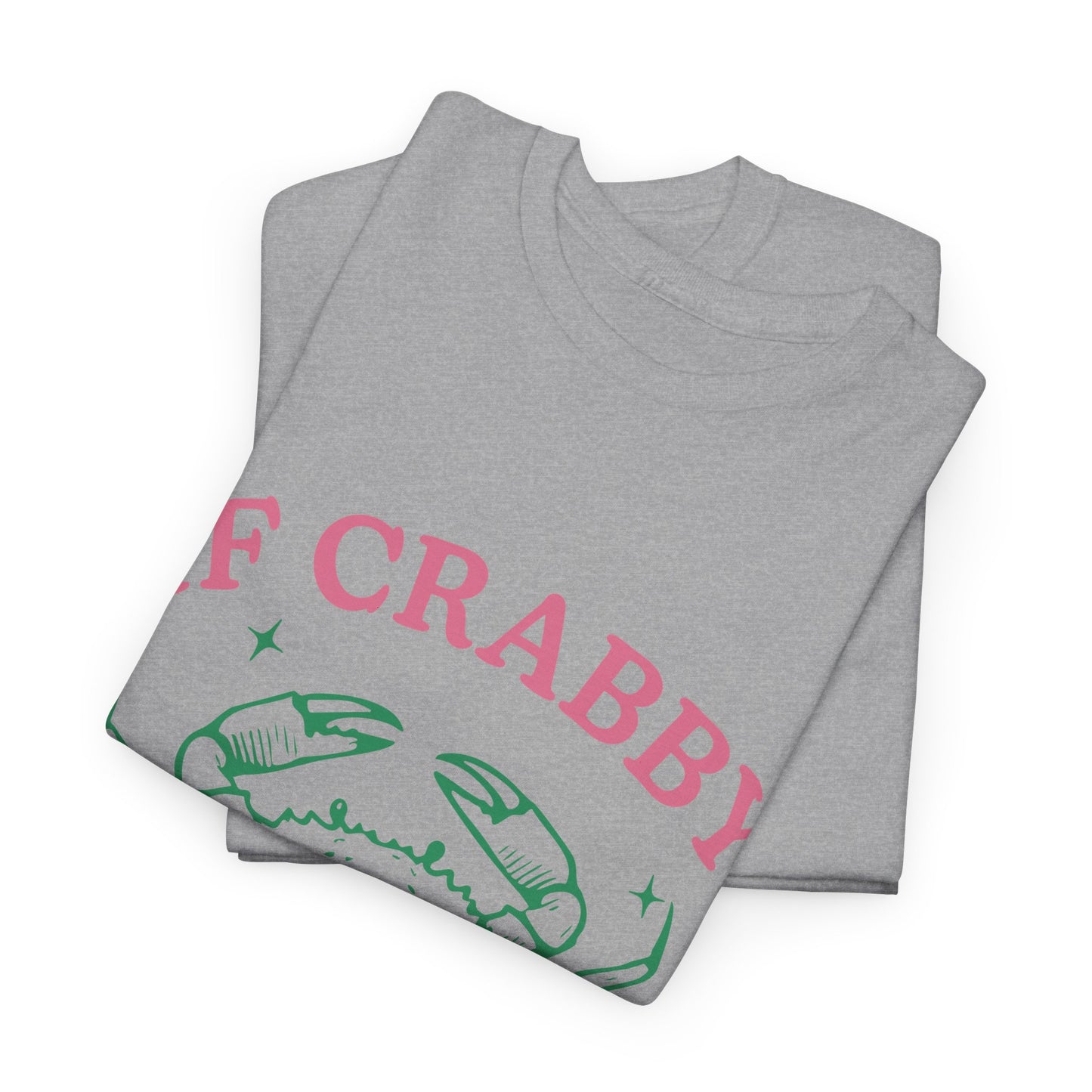 Crabby Beach Tee – “If Crabby Please Return to the Beach” Cute Crab Graphic T-Shirt