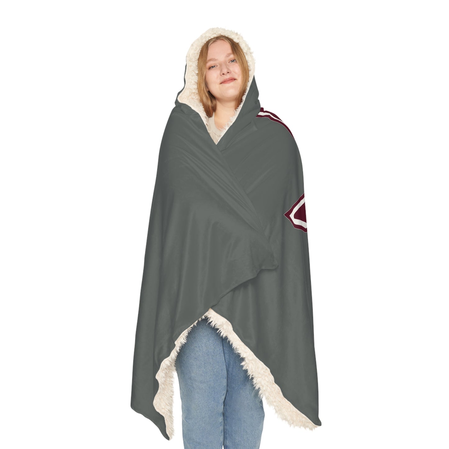 Texas A&M Logo Snuggle Blanket | College Team Hooded Throw