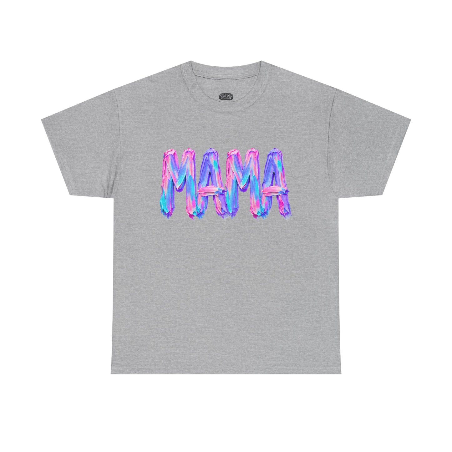 MAMA watercolor balloon letters Tee | Mother's Day casual shirt