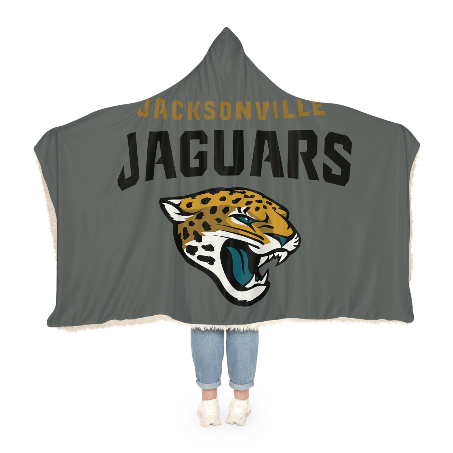 Jacksonville Jaguars Snuggle Blanket | NFL Team Hooded Throw