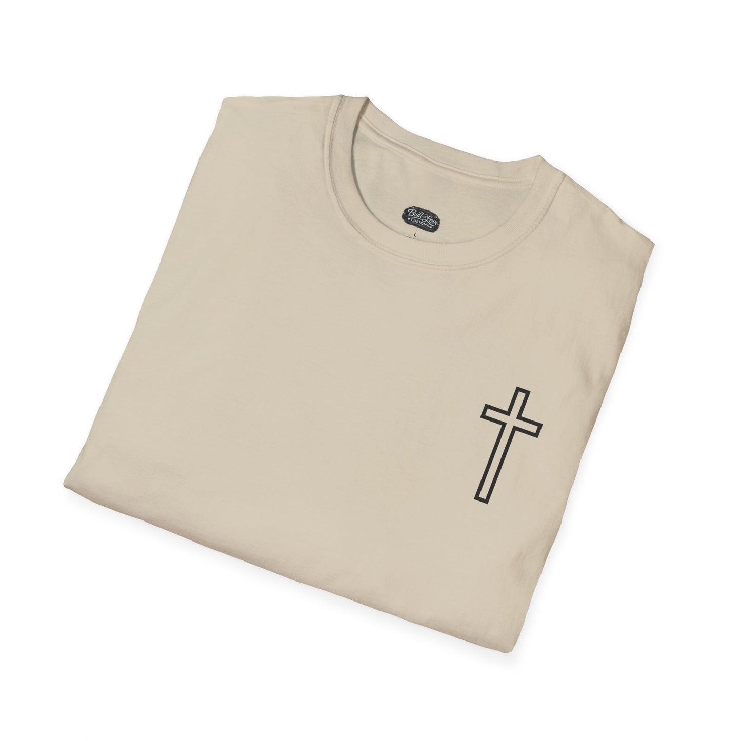 Blessed Who Stand T-Shirt — "Blessed is the woman who stood in faith through the storm" Christian Tee