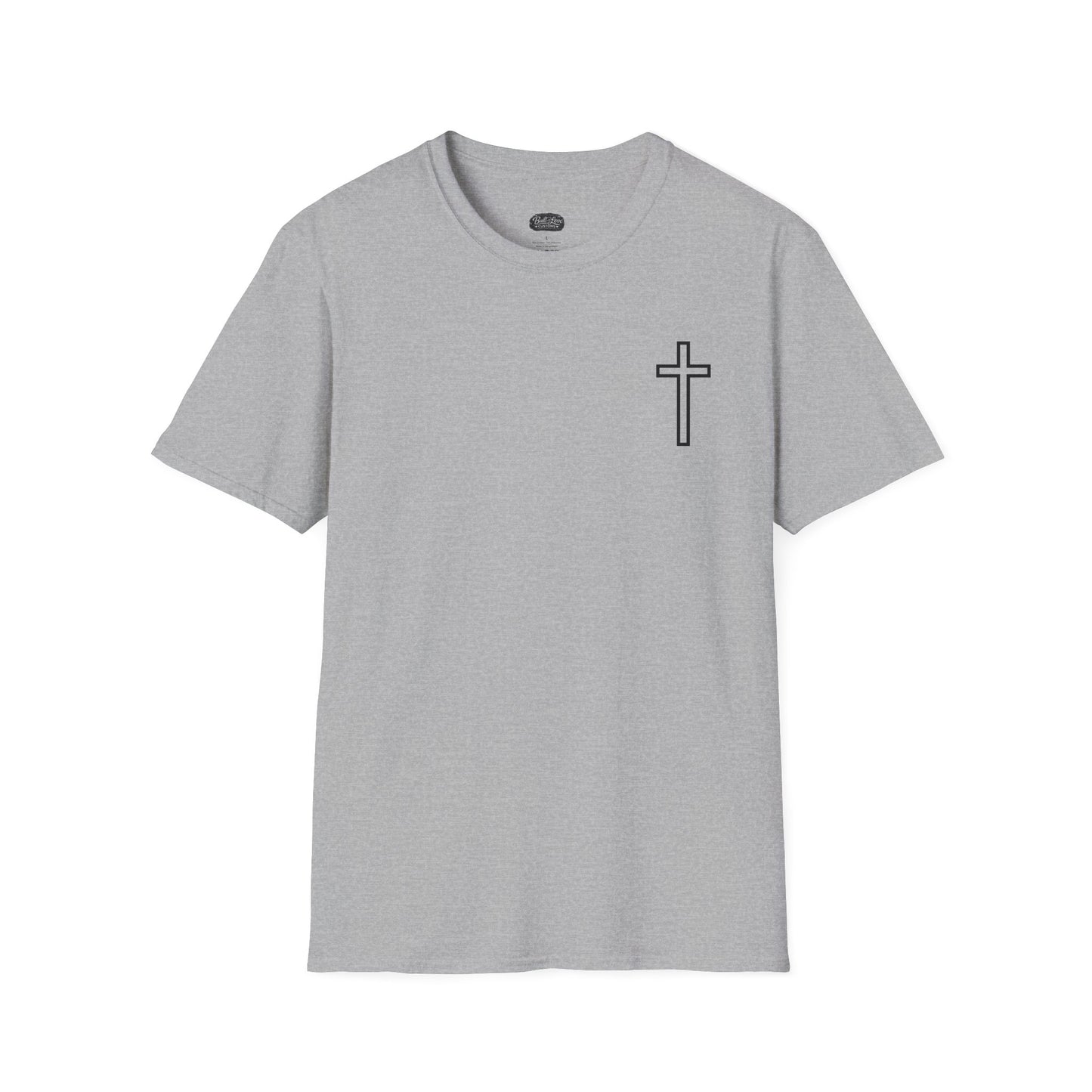 Blessed Who Stand T-Shirt — "Blessed is the woman who stood in faith through the storm" Christian Tee