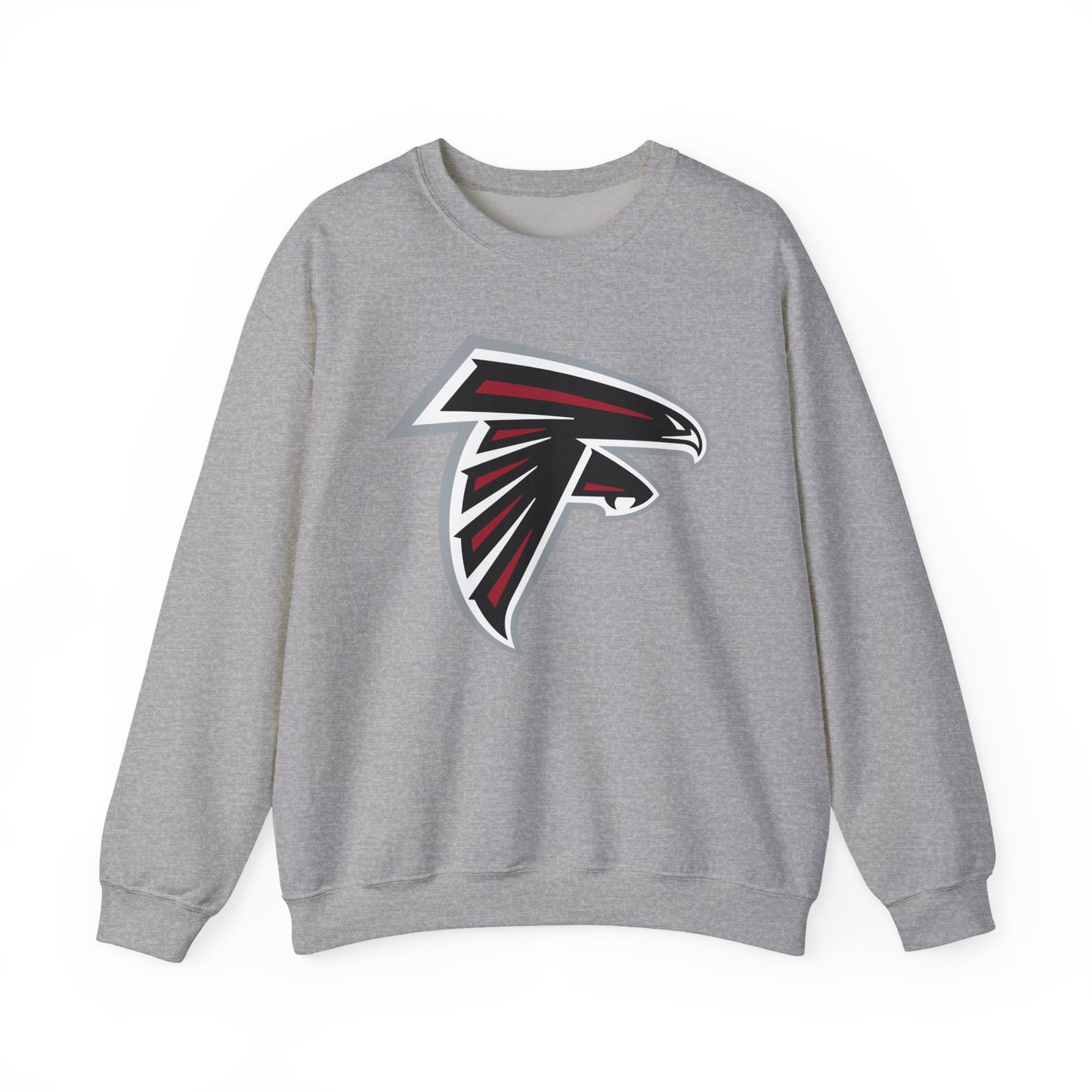 Falcon Head Logo Sweatshirt | Sports Team Fan Crewneck