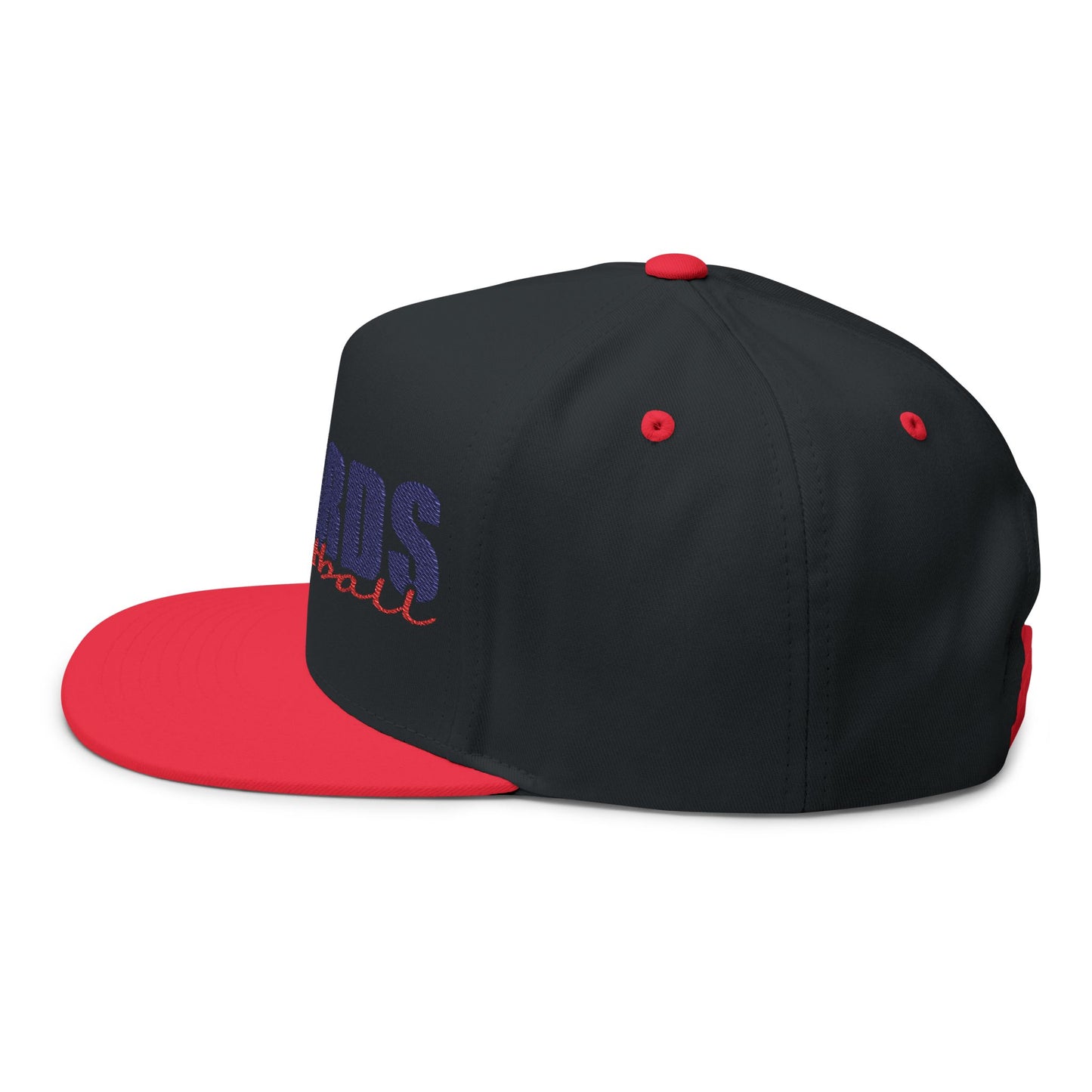 Wizards basketball Flat Bill Cap | Embroidered snapback