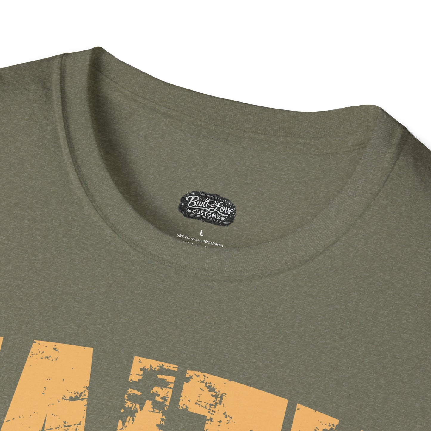 Faith distressed typography T-Shirt | Romans 2:9 scripture tee