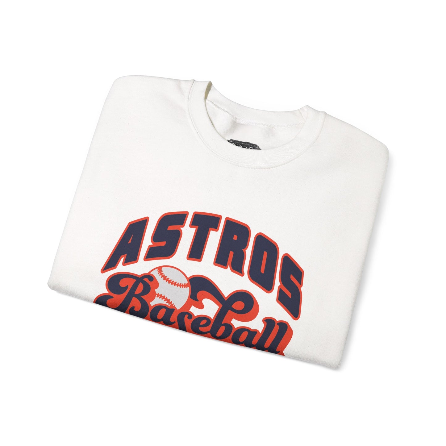 Astros Baseball Crewneck Sweatshirt | Team Logo Sports Apparel