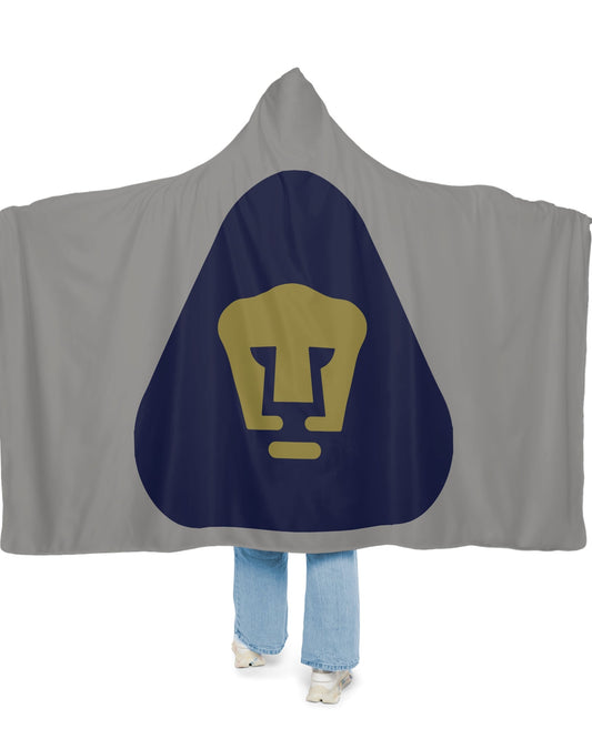 Puma Emblem Snuggle Blanket | Hooded Throw, Animal Logo Cozy Wrap