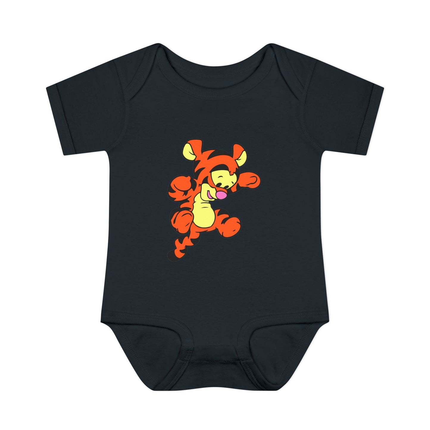 Cute Tiger Cub Infant Bodysuit | Cartoon Baby Tiger Onesie