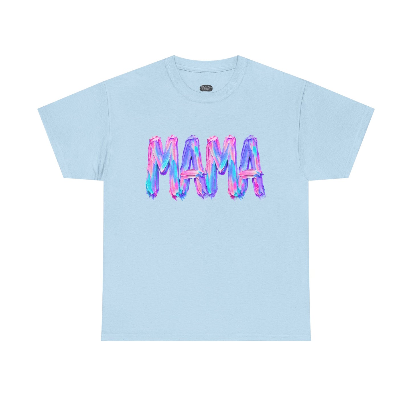 MAMA watercolor balloon letters Tee | Mother's Day casual shirt