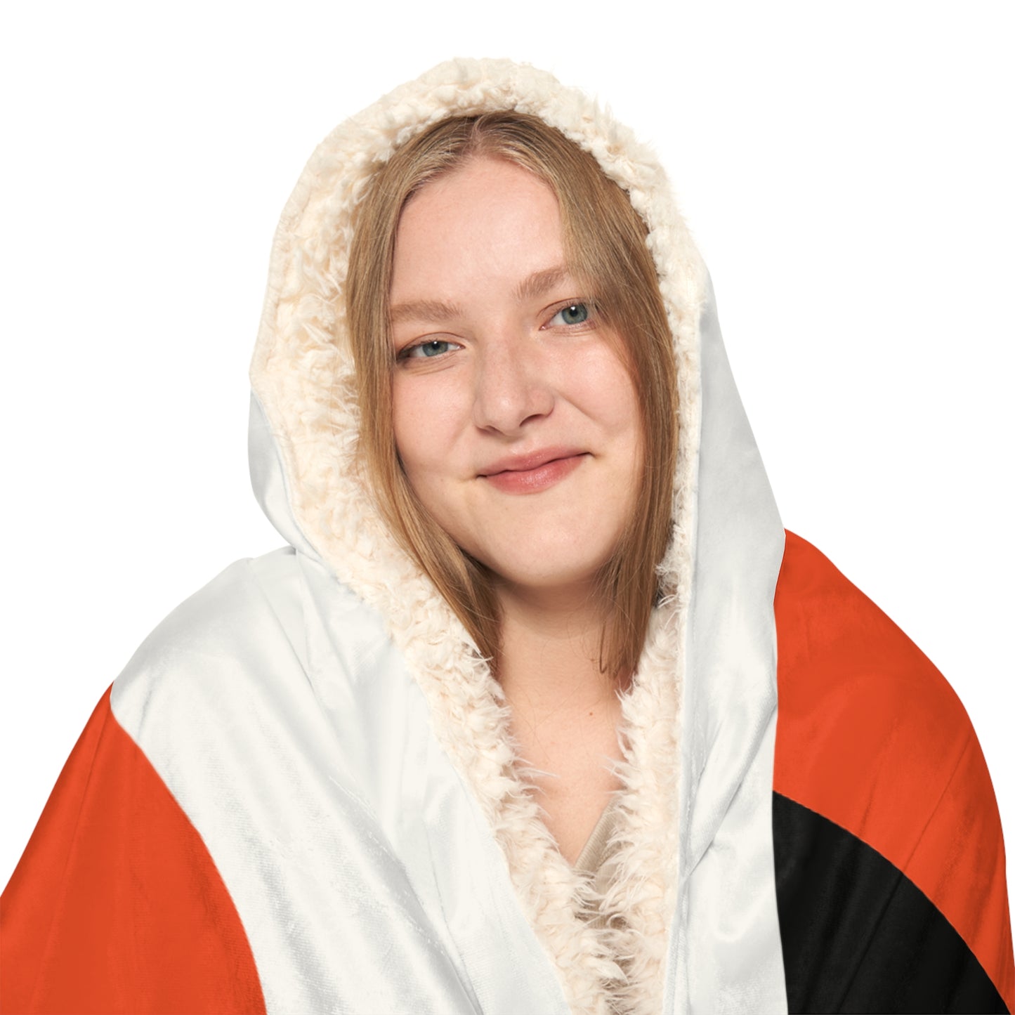 Cincinnati Bengals B Logo Snuggle Blanket | Football Team Fleece Throw