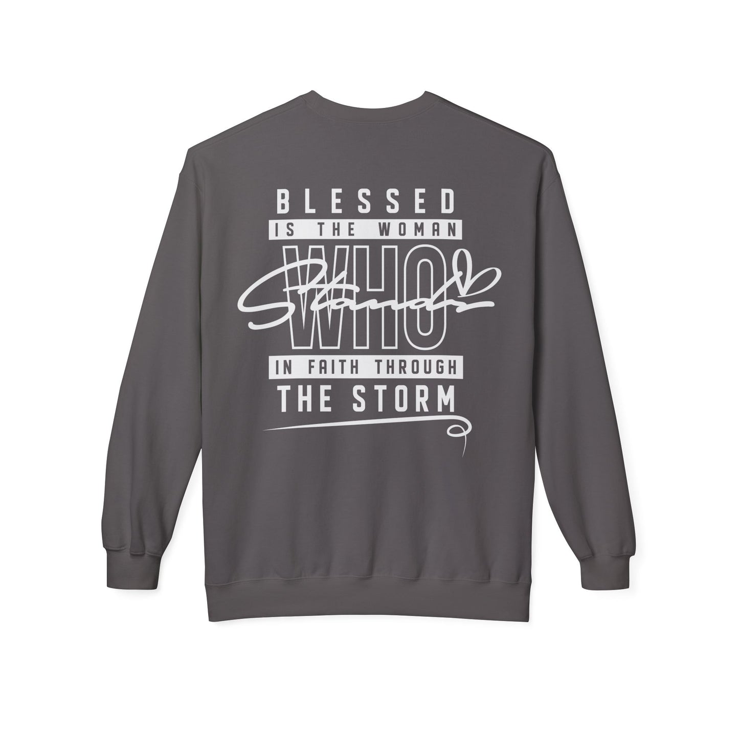 Blessed Through the Storm Crewneck Sweatshirt
