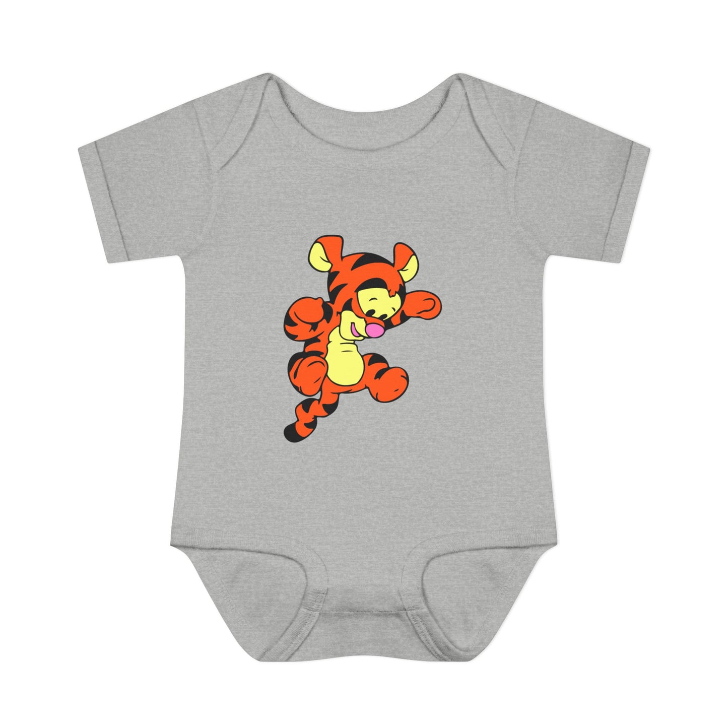 Cute Tiger Cub Infant Bodysuit | Cartoon Baby Tiger Onesie