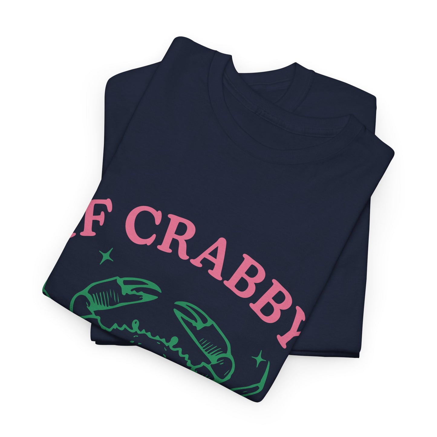 Crabby Beach Tee – “If Crabby Please Return to the Beach” Cute Crab Graphic T-Shirt