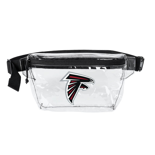 Falcon Logo Transparent Fanny Pack | Clear Stadium Bag, Security-Friendly