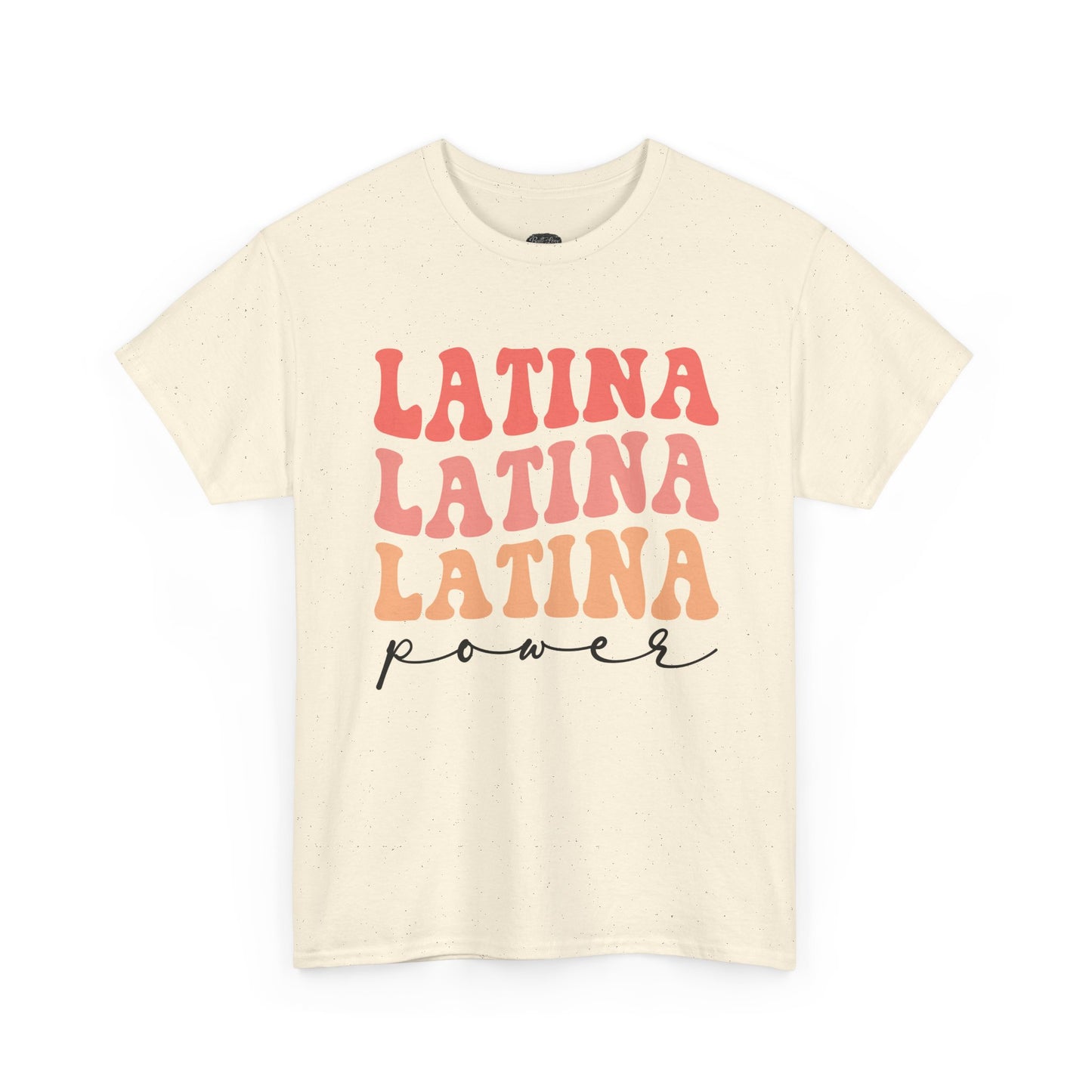 Latina Power tee | Latina Typography Shirt, Retro Script Design