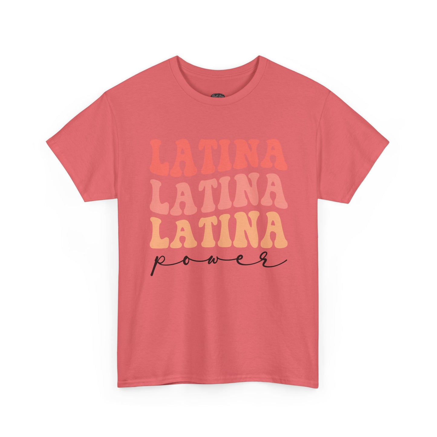 Latina Power tee | Latina Typography Shirt, Retro Script Design