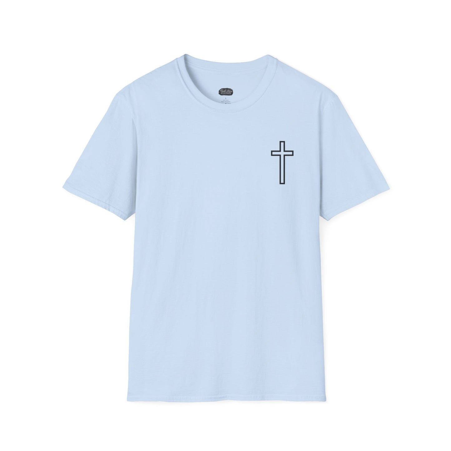 Blessed Who Stand T-Shirt — "Blessed is the woman who stood in faith through the storm" Christian Tee