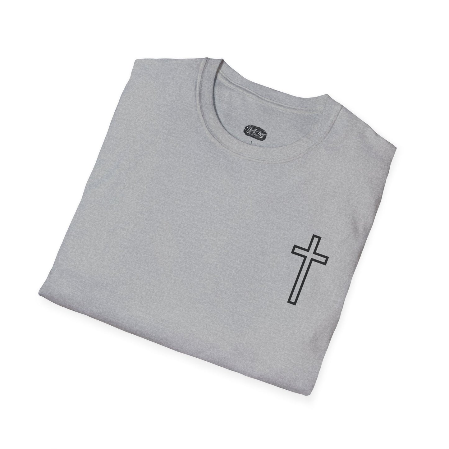Blessed Who Stand T-Shirt — "Blessed is the woman who stood in faith through the storm" Christian Tee