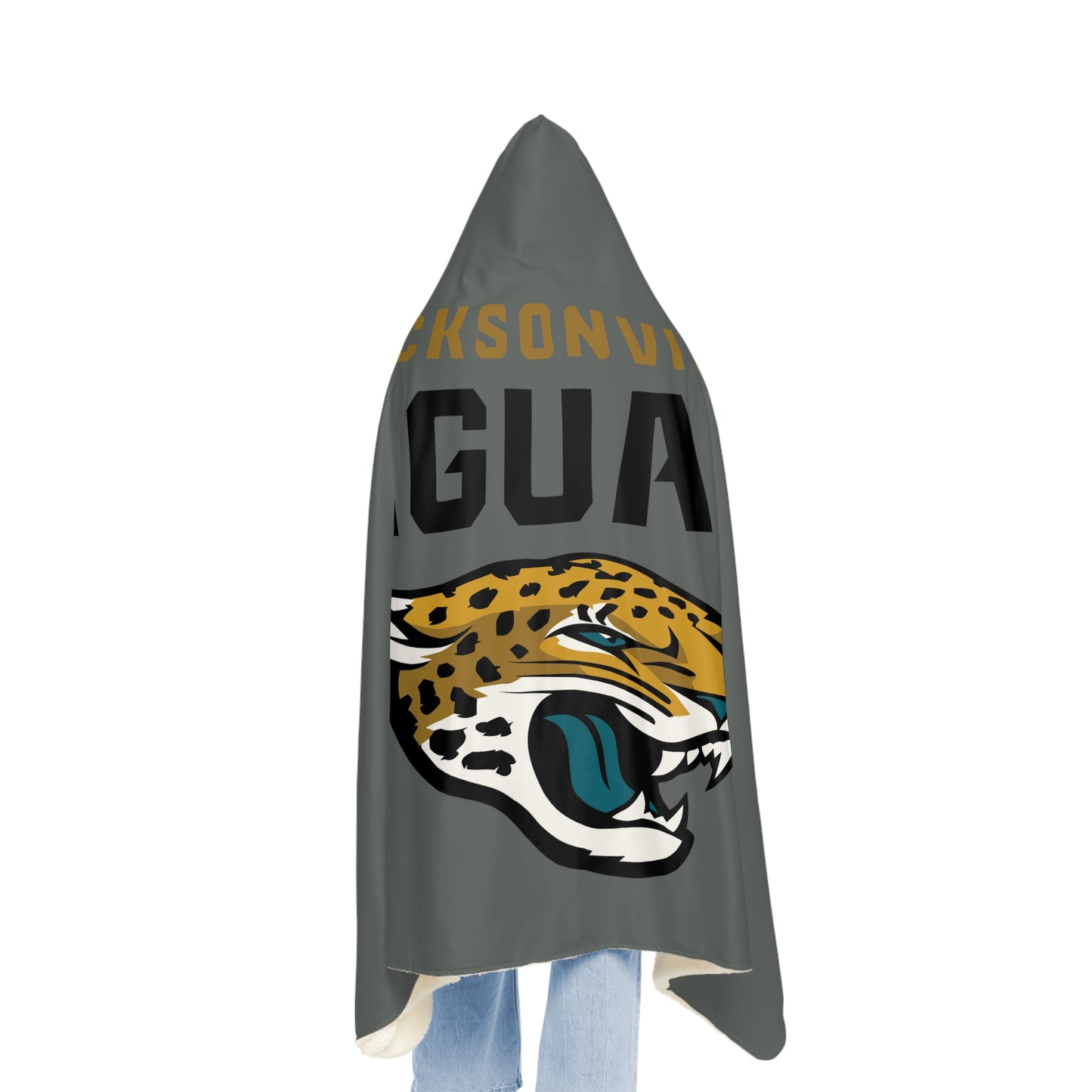 Jacksonville Jaguars Snuggle Blanket | NFL Team Hooded Throw